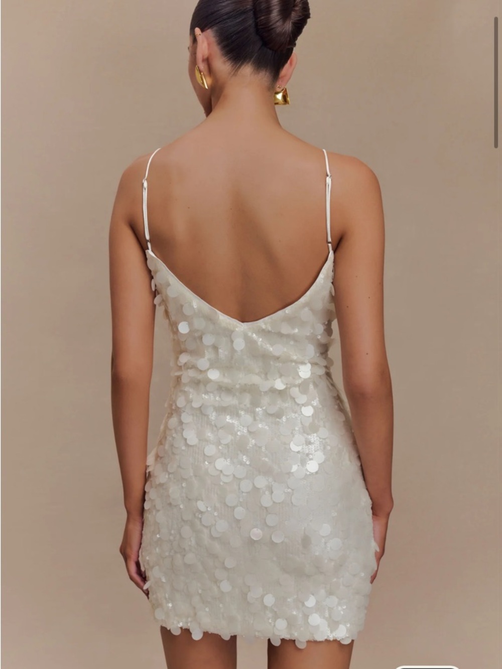 Meshki ROMILY Sequin Mini Dress - Picture 2 of 5